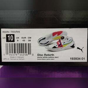 PUMA Disc Rebirth 'White Multi" 193934 01 - Men Size US 10
